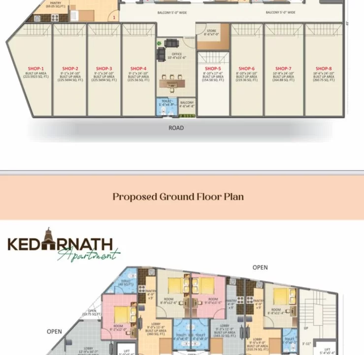 1 bhk furnished flat for sale in coral park