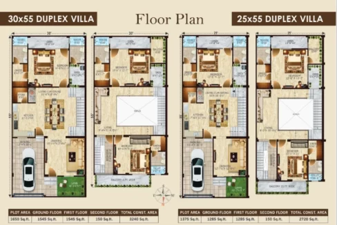 3 bhk duplex layout royal prime